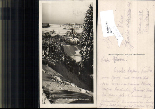 698909 Gallspach Winter motif gel Lichterfelde Berlin Villa Körner
