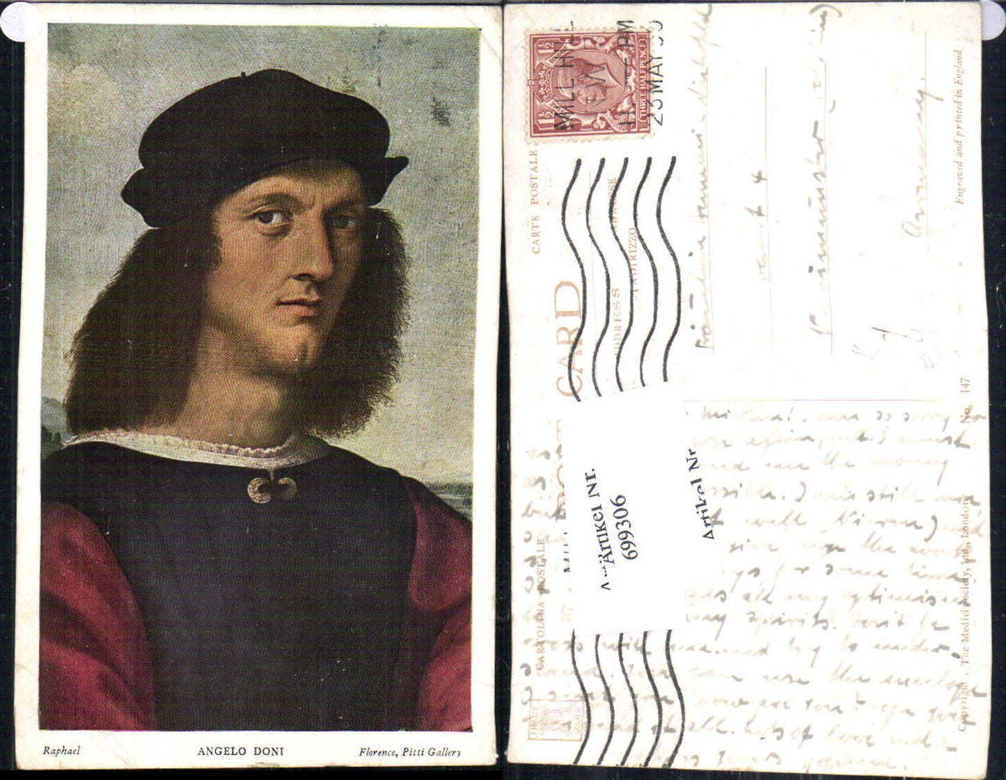 699306 Künstler AK Raphael Angelo Doni