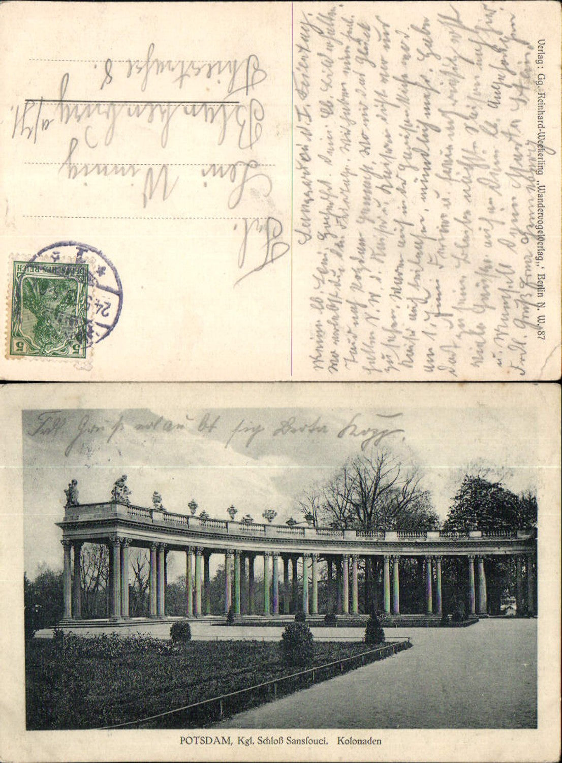 700800 Potsdam Sanssouci Colonnades