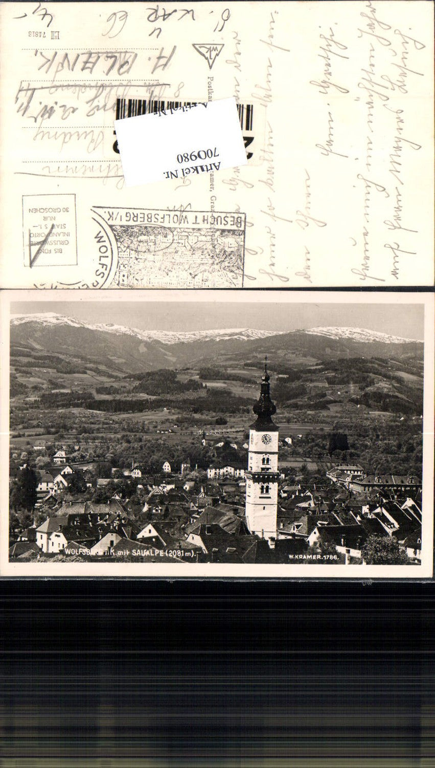 700980 Wolfsberg in Carinthia in the Lavant Valley