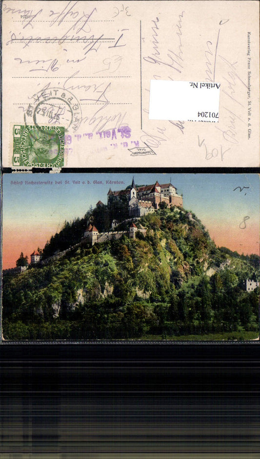 701204 Schloss Hochosterwitz bei St. Veit an der Glan pub Strohschneider