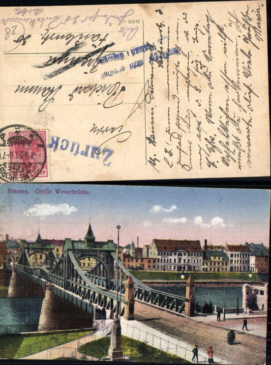 701386 Bremen Weser Bridge