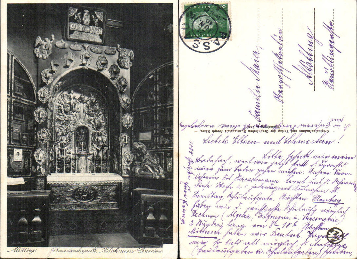 703011 Altötting Chapel of Grace Altar