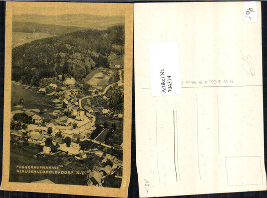 704314 Aerial photograph Klausenleopoldsdorf Klausen Leopoldsdorf Baden 