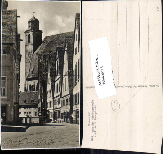 704671 Dinkelsbühl Nördlingerstraße St. George's Church