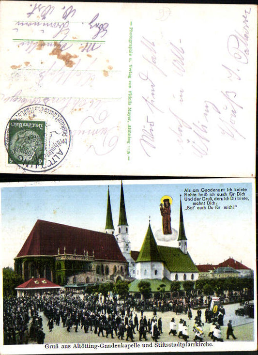 704699 Altötting Chapel of Grace, procession to Maria Schmolln, Braunau am Inn