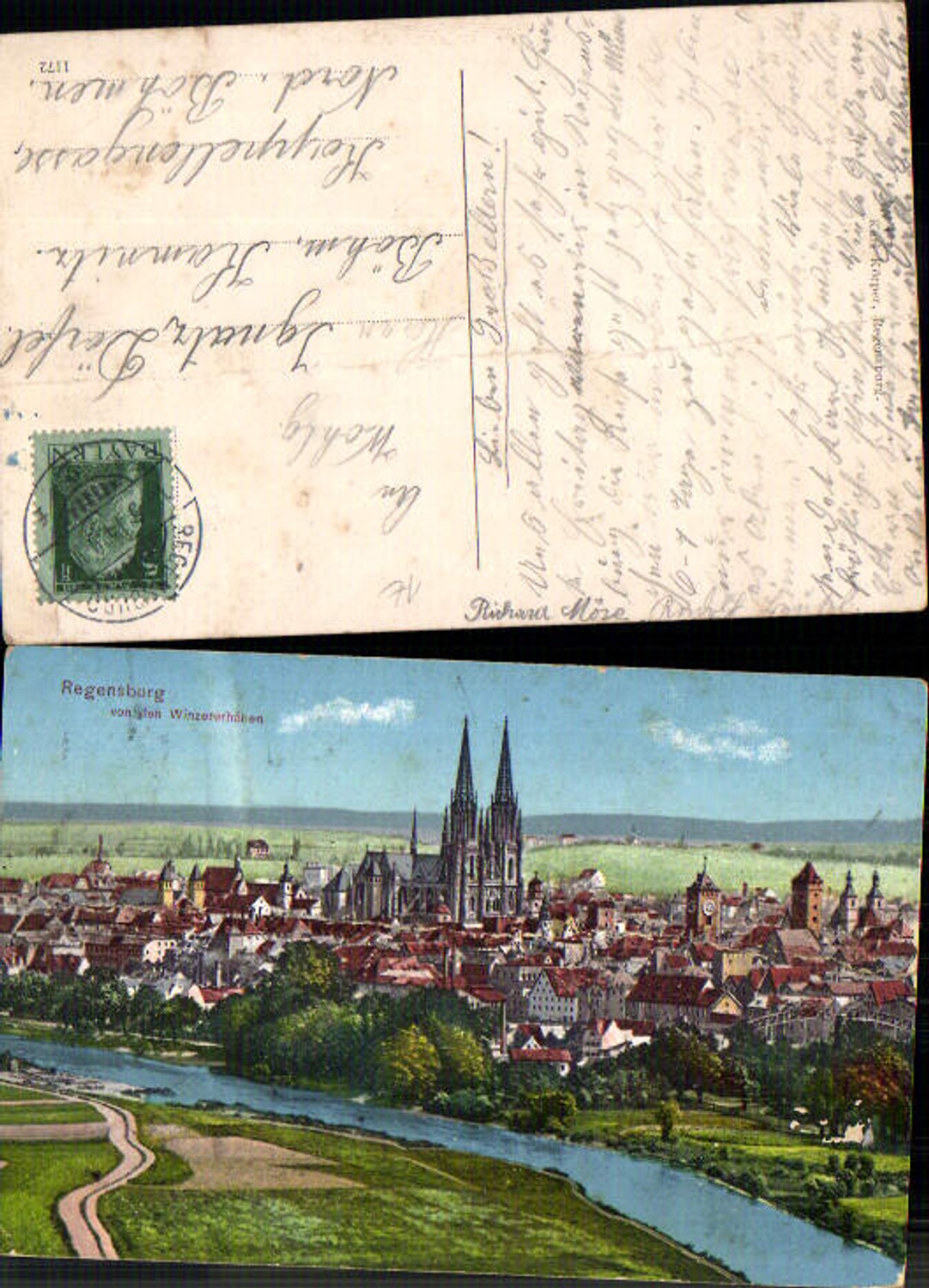 705239 Regensburg von den Winzererhöhen