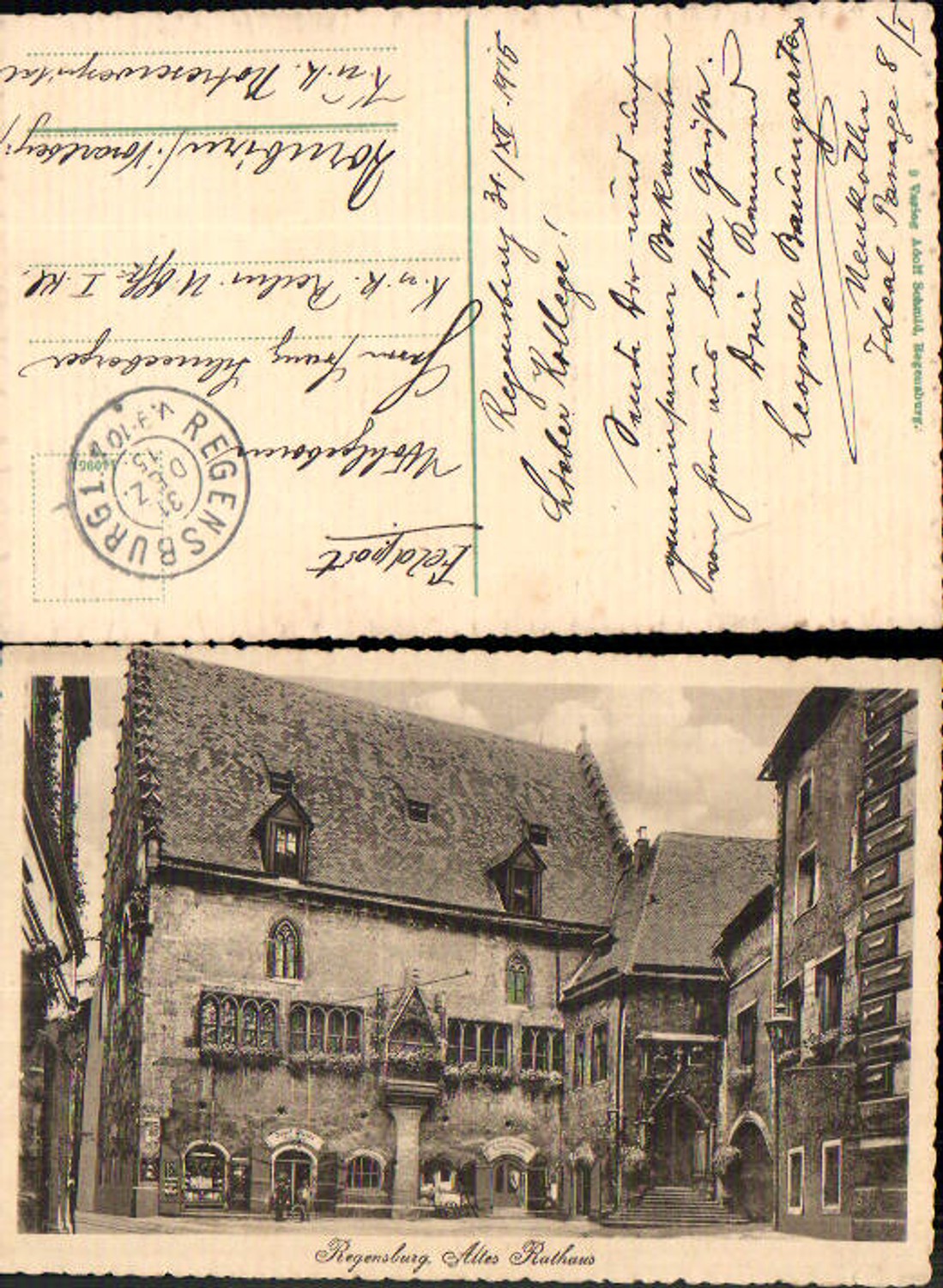 705241 Regensburg Altes Rathaus
