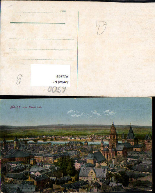 705269 Mainz on the Rhine View from the Rhine