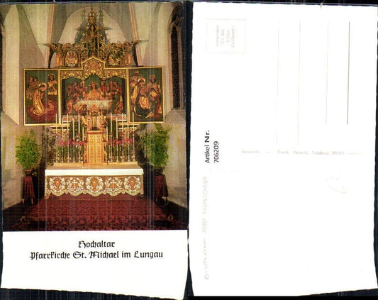 706209 St Michael im Lungau High altar Parish Church