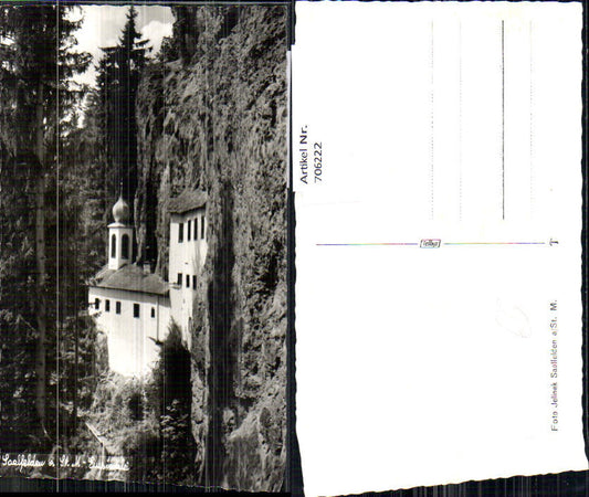 706222 Foto AK Saalfelden a. Steinernen Meer Einsiedelei pub Jelinek