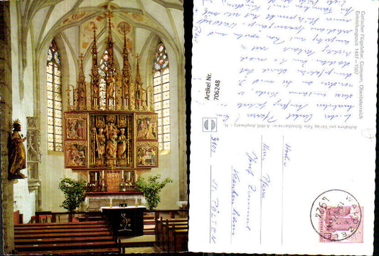 706248 Gampern Gothic winged altarpiece Church Detail view