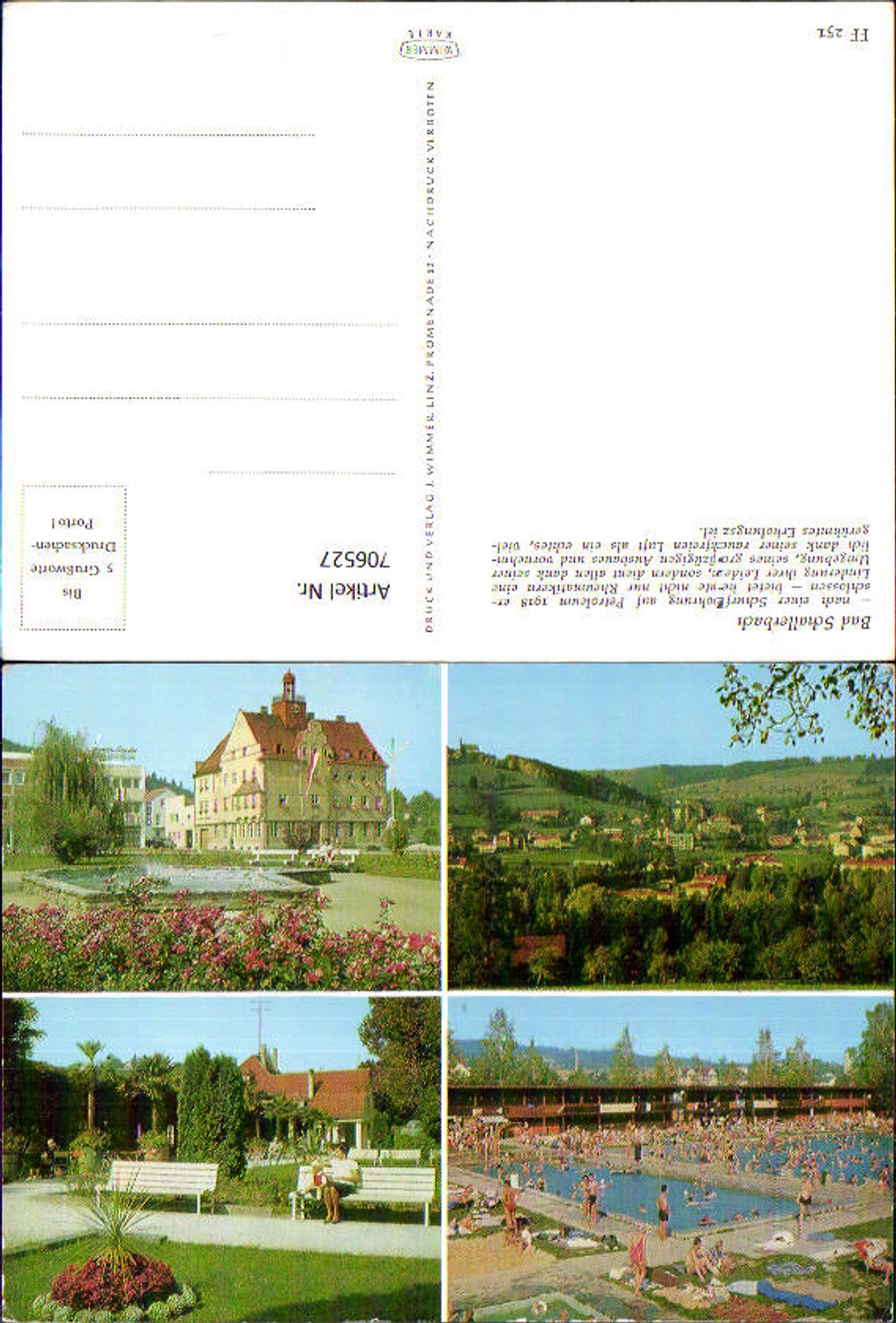 706527 Multi-image AK Bad Schallerbad Views