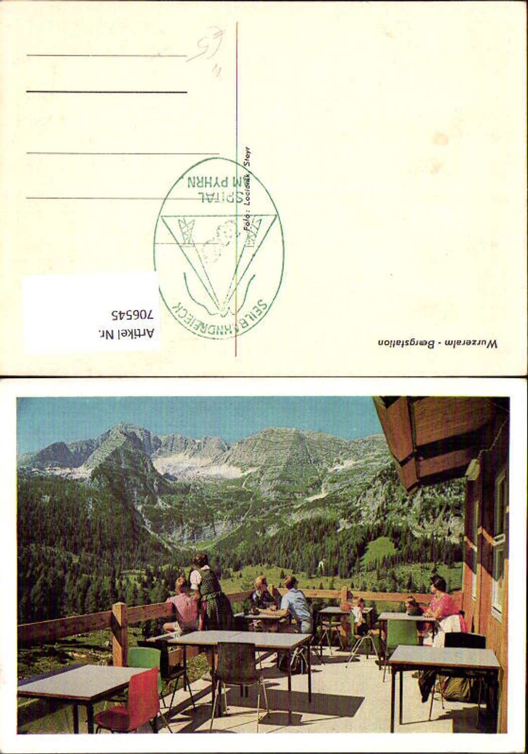 706545 Wurzeralm mountain station Spital am Pyhrn