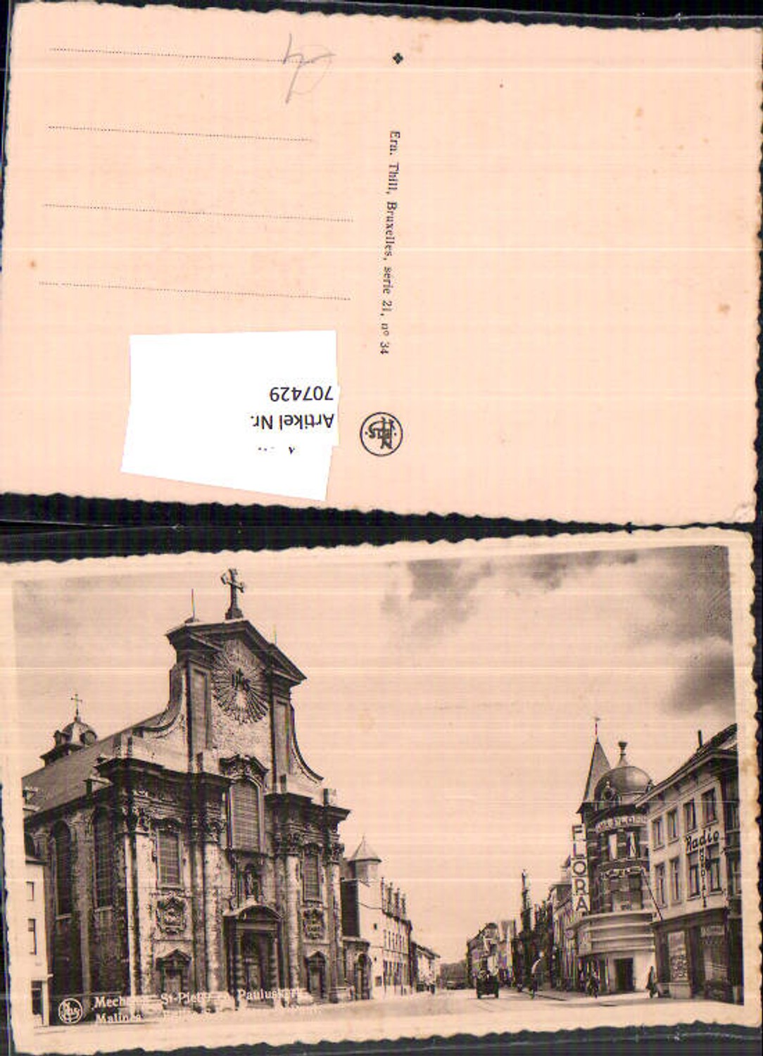 707429 Mechelen Malines Pauluskirche