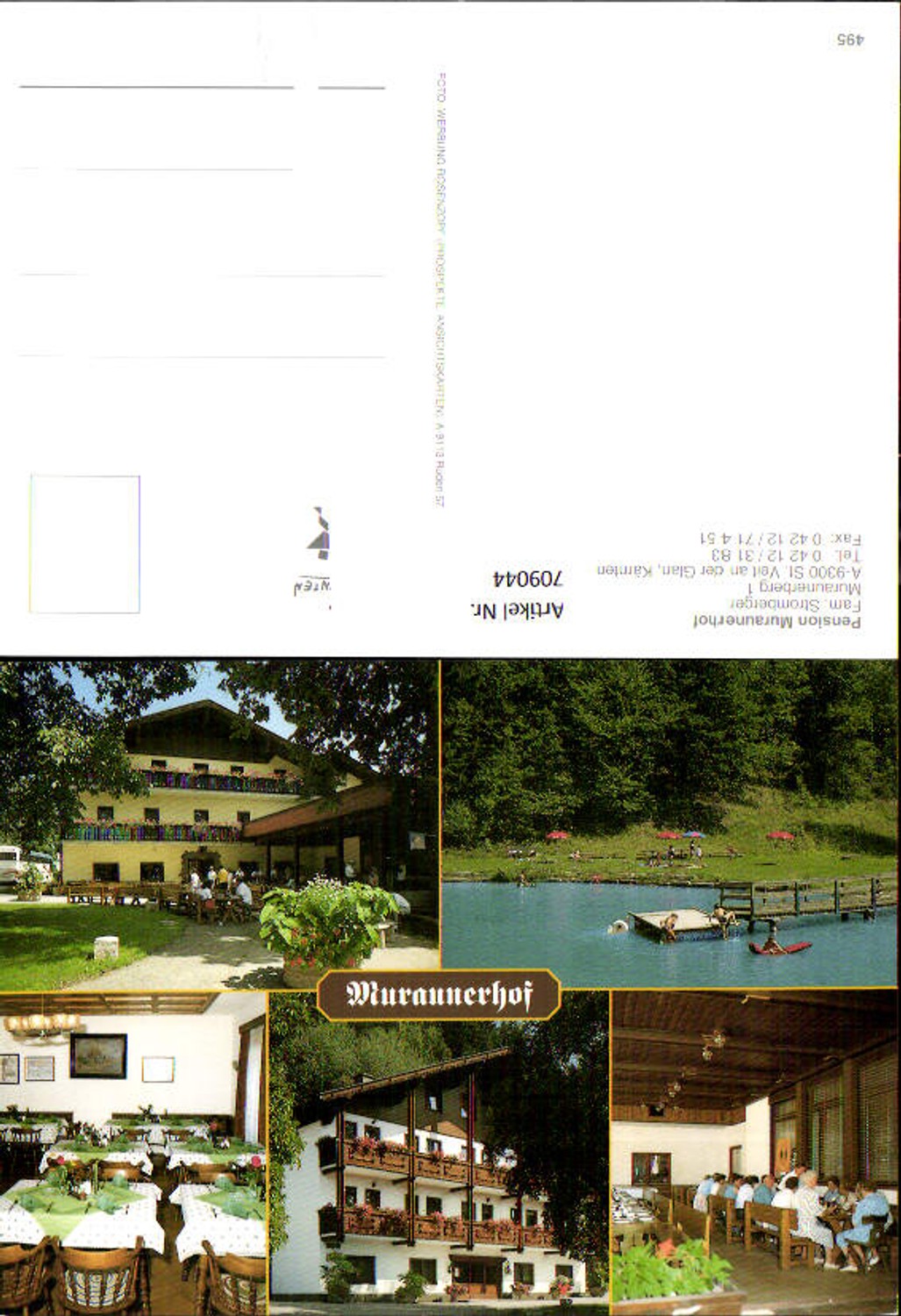709044 Mehrbild AK St Veit an der Glan Pension Muraunerhof