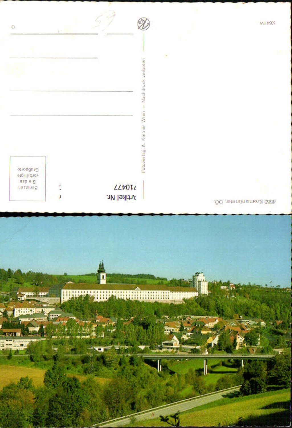 710477 Kremsmünster with Abbey