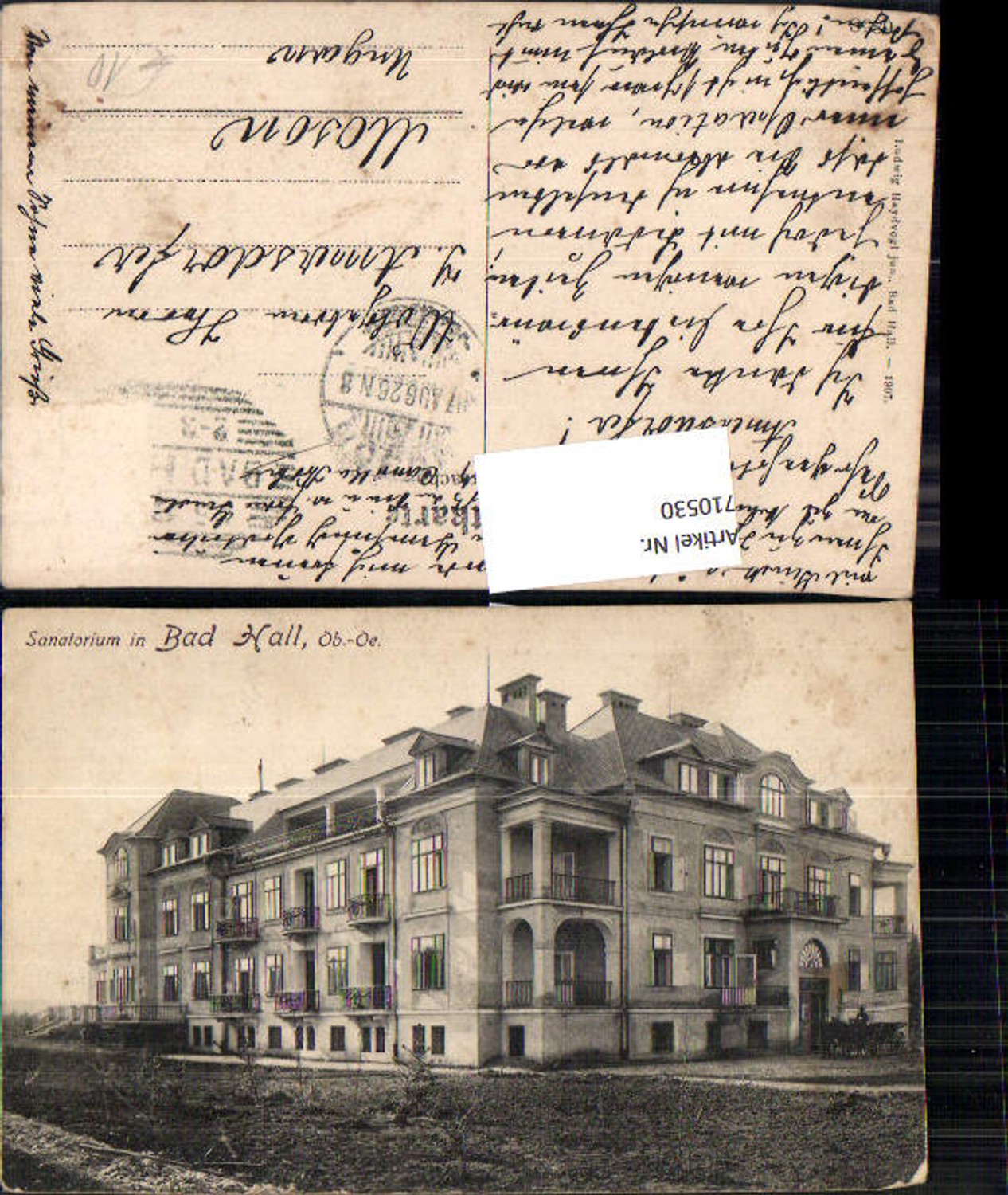 710530 Bad Hall Sanatorium View