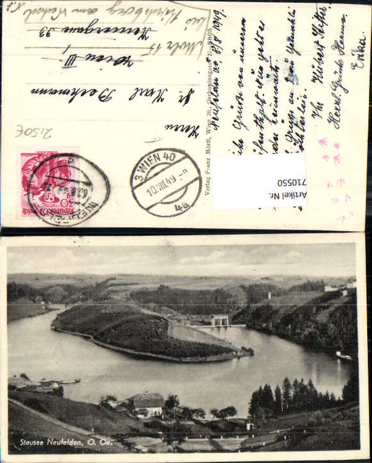 710550 Langhalsen Reservoir Neufelden View