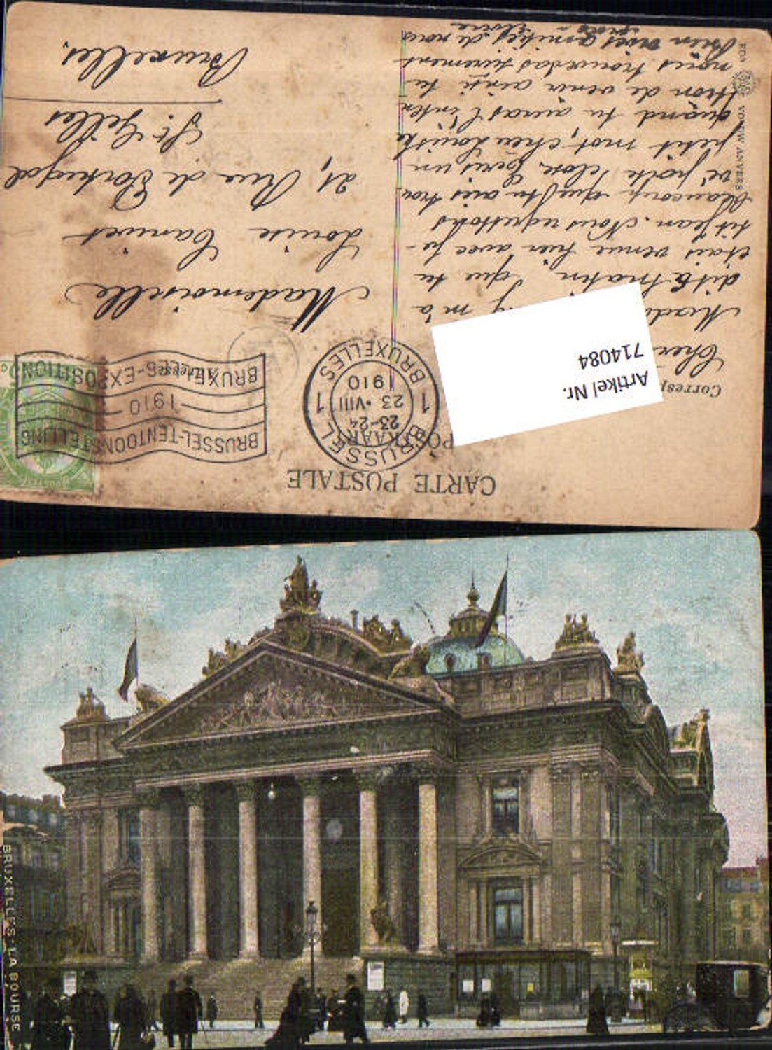 714084 Brussels, Brussels Stock Exchange