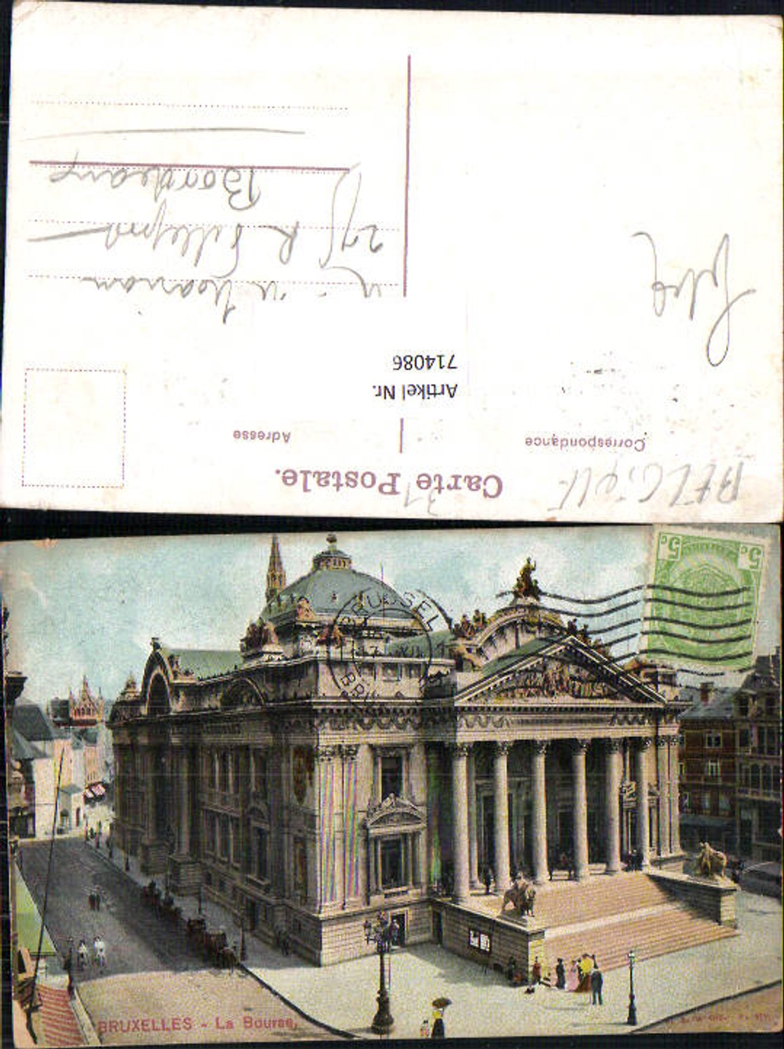 714086 Brussels, Brussels Stock Exchange