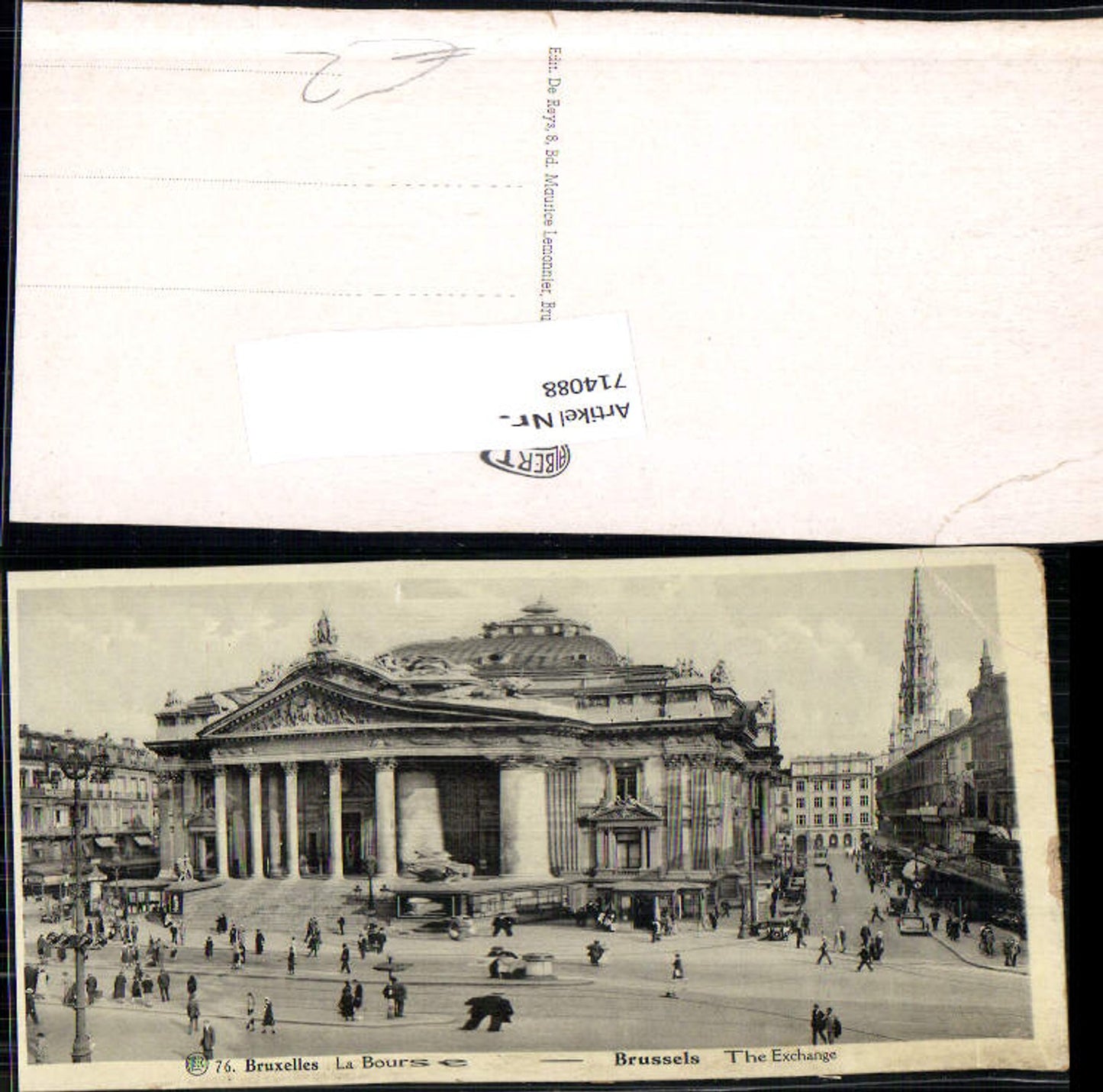714088 Brussels, Brussels Stock Exchange