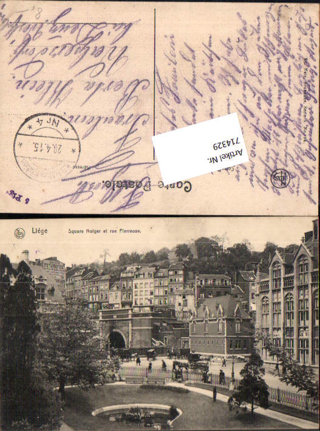 714329 Liege Liège Square Notger Plerreuse