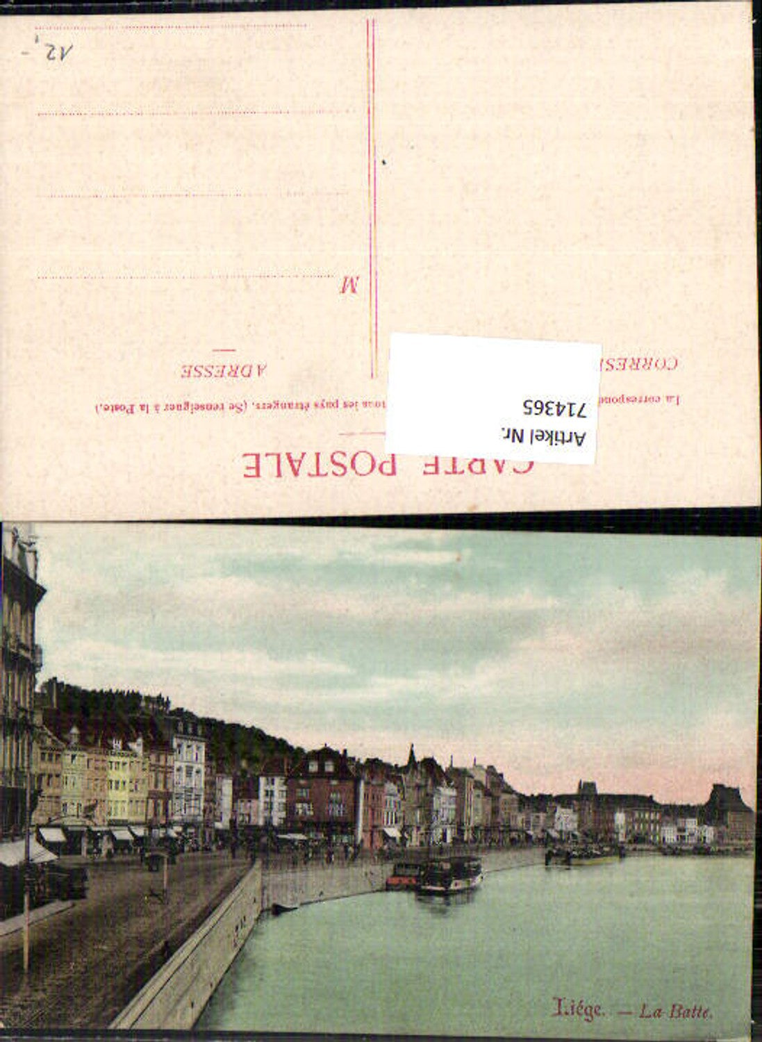 714365 Liege Liège La Batte