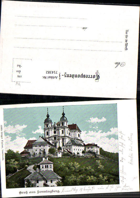714382 Sonntagberg b. Rosenau Kematen an der Ybbs