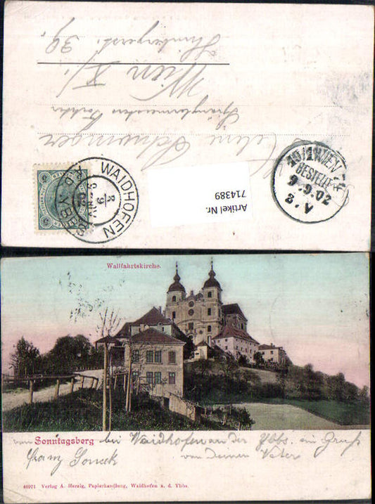 714389 Sonntagberg b. Rosenau Kematen an der Ybbs