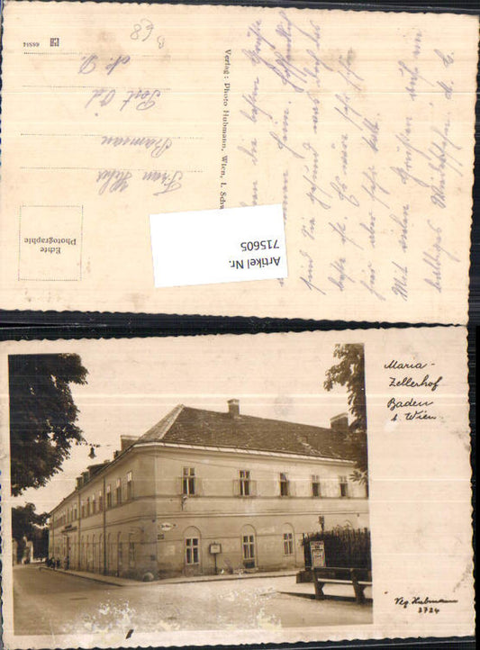 715605 Maria Zellerhof Baden near Vienna pub Hubmann 3724 gel Oed Amstetten Ramsau 