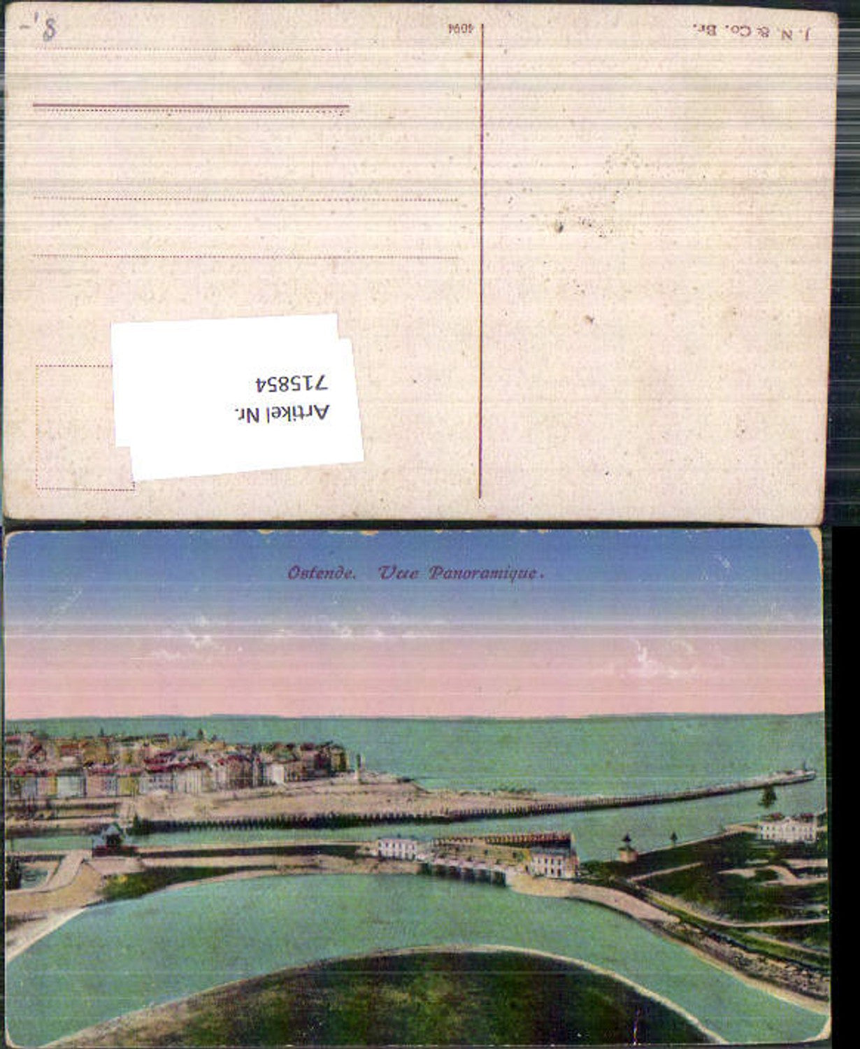 715854 Belgium Ostend Port
