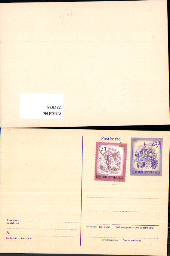 alte Ansichtskarte