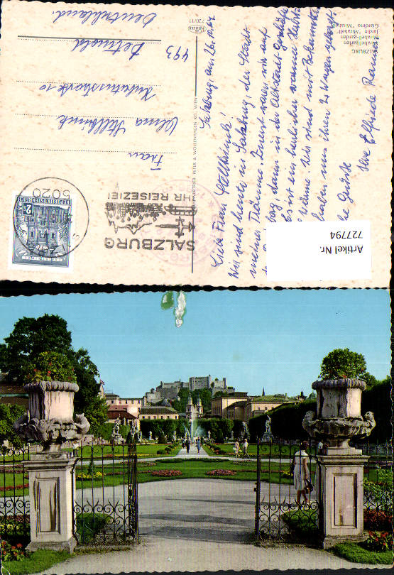 alte Ansichtskarte