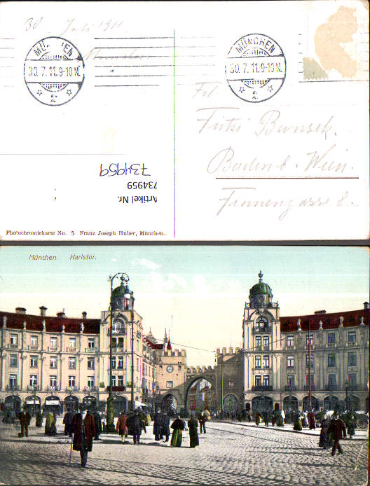 alte Ansichtskarte