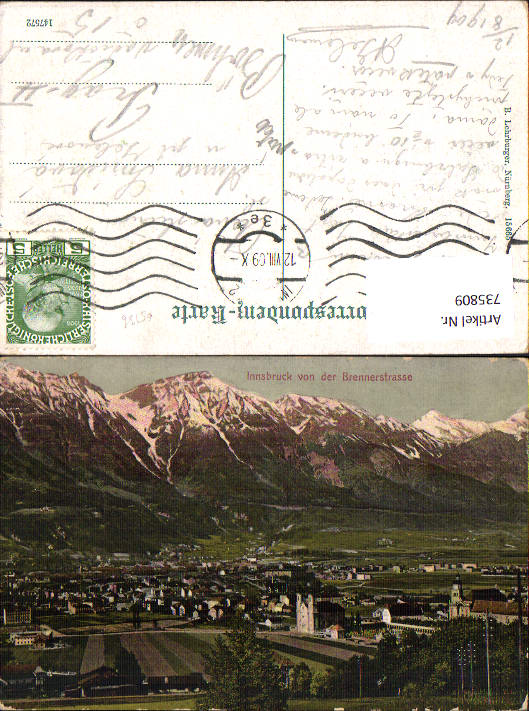 alte Ansichtskarte