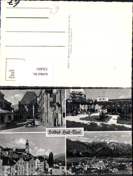 alte Ansichtskarte