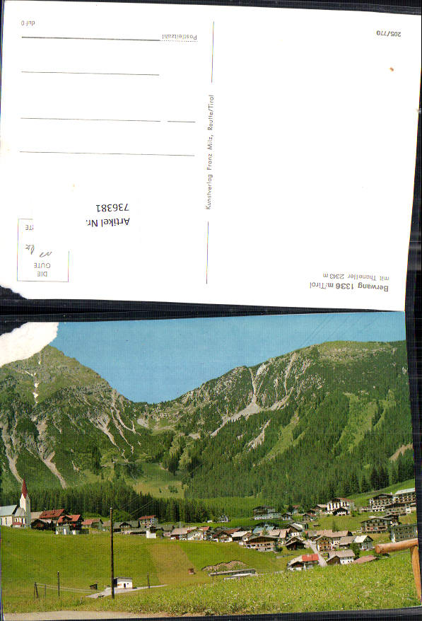 alte Ansichtskarte