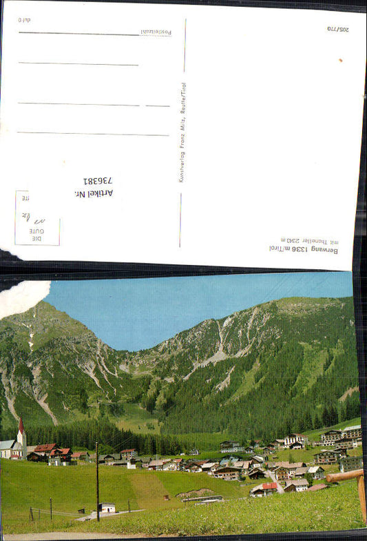 alte Ansichtskarte
