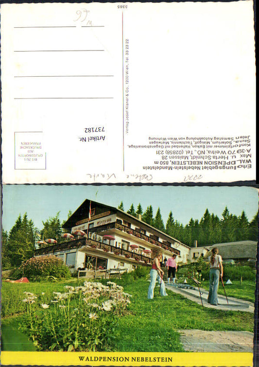 alte Ansichtskarte