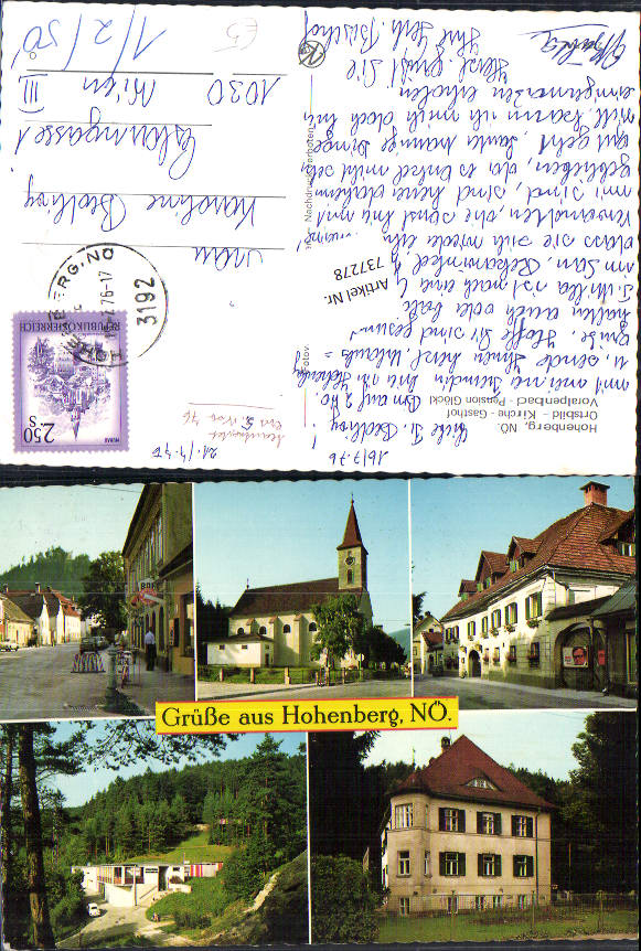 alte Ansichtskarte