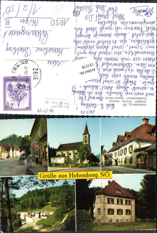 alte Ansichtskarte
