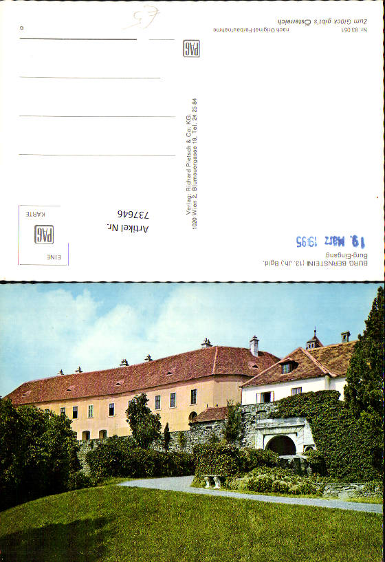 alte Ansichtskarte