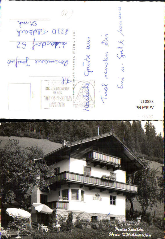 alte Ansichtskarte