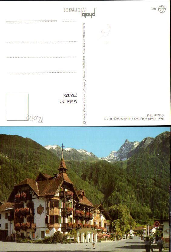 alte Ansichtskarte