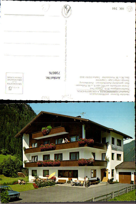 alte Ansichtskarte