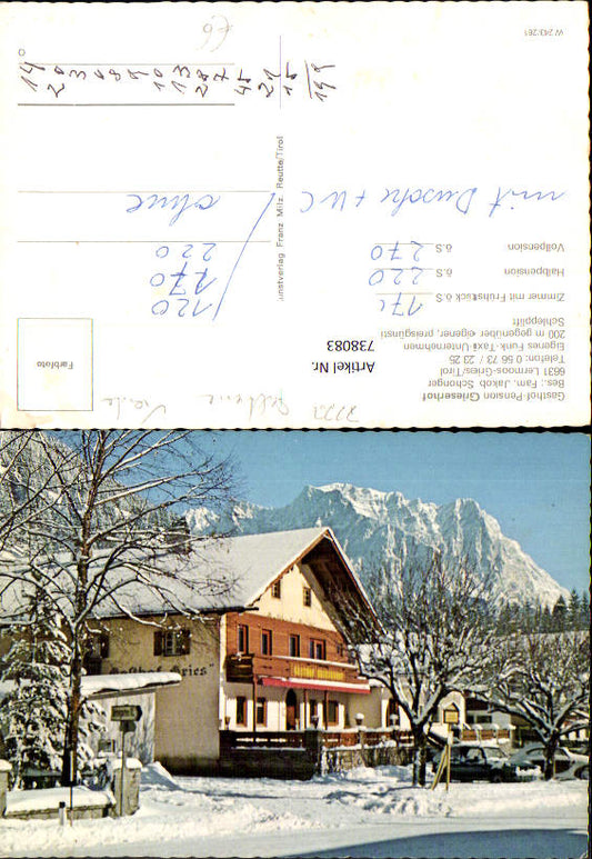 alte Ansichtskarte