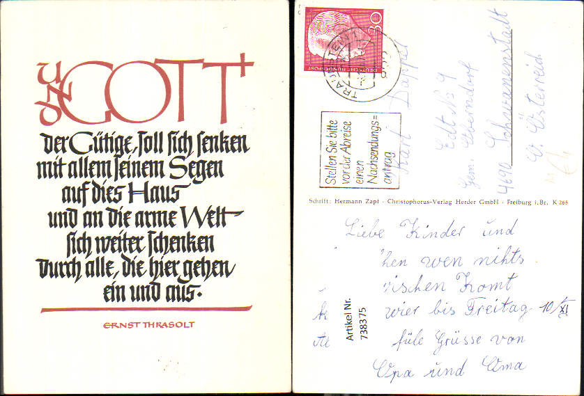 alte Ansichtskarte