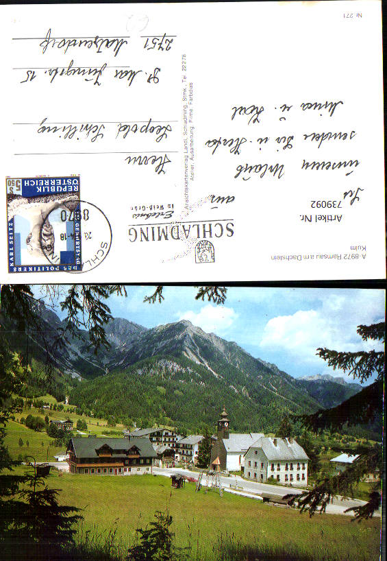 alte Ansichtskarte
