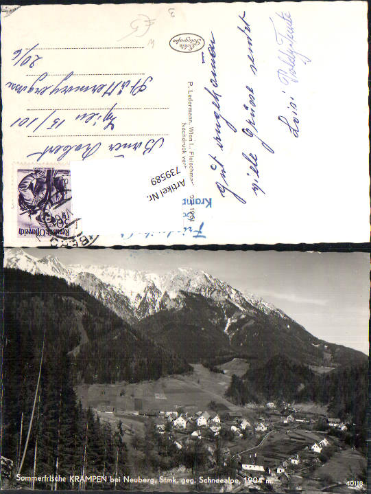 alte Ansichtskarte